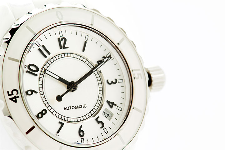 在庫処分】 オマージュウォッチ 白 ホワイト クォーツ 腕時計 ビジネス